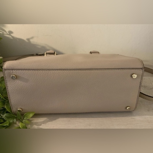 KATE SPADE GROVE STREET  CALEY TOP HANDLE CROSSBODY ALMONDINE - Picture 8 of 13